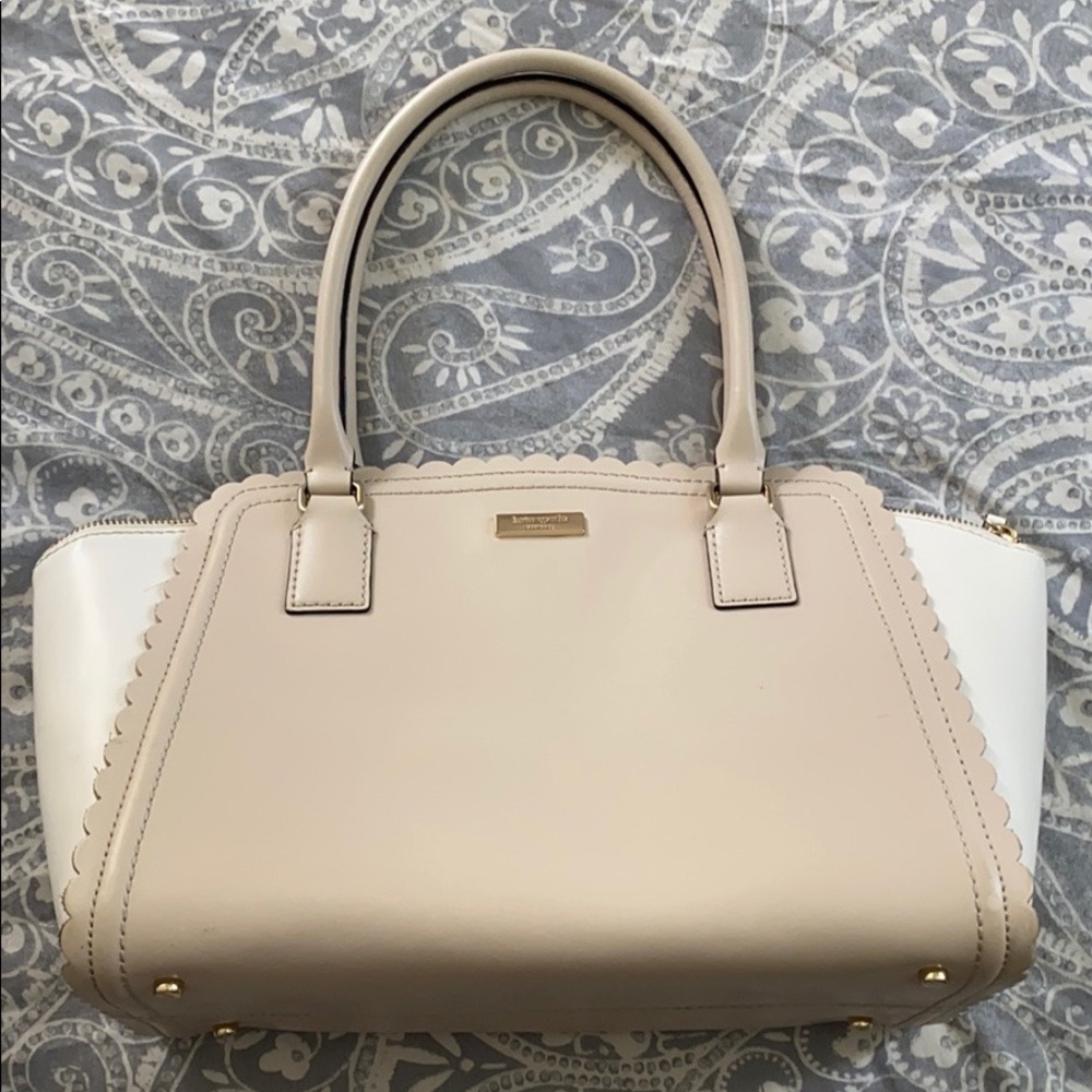 Nude Leather Kate Spade Purse